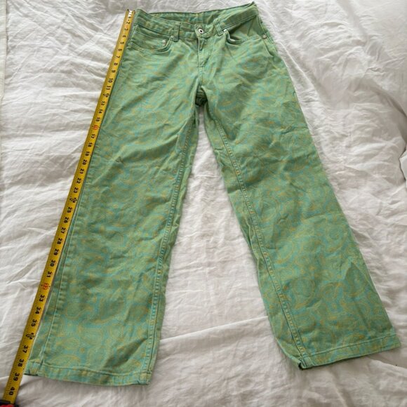 Ragged Priest Paisley Print Jeans - Picture 6 of 11